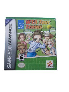 WTA Tour Tennis - Game Boy Advance GBA Game Inc Manual
